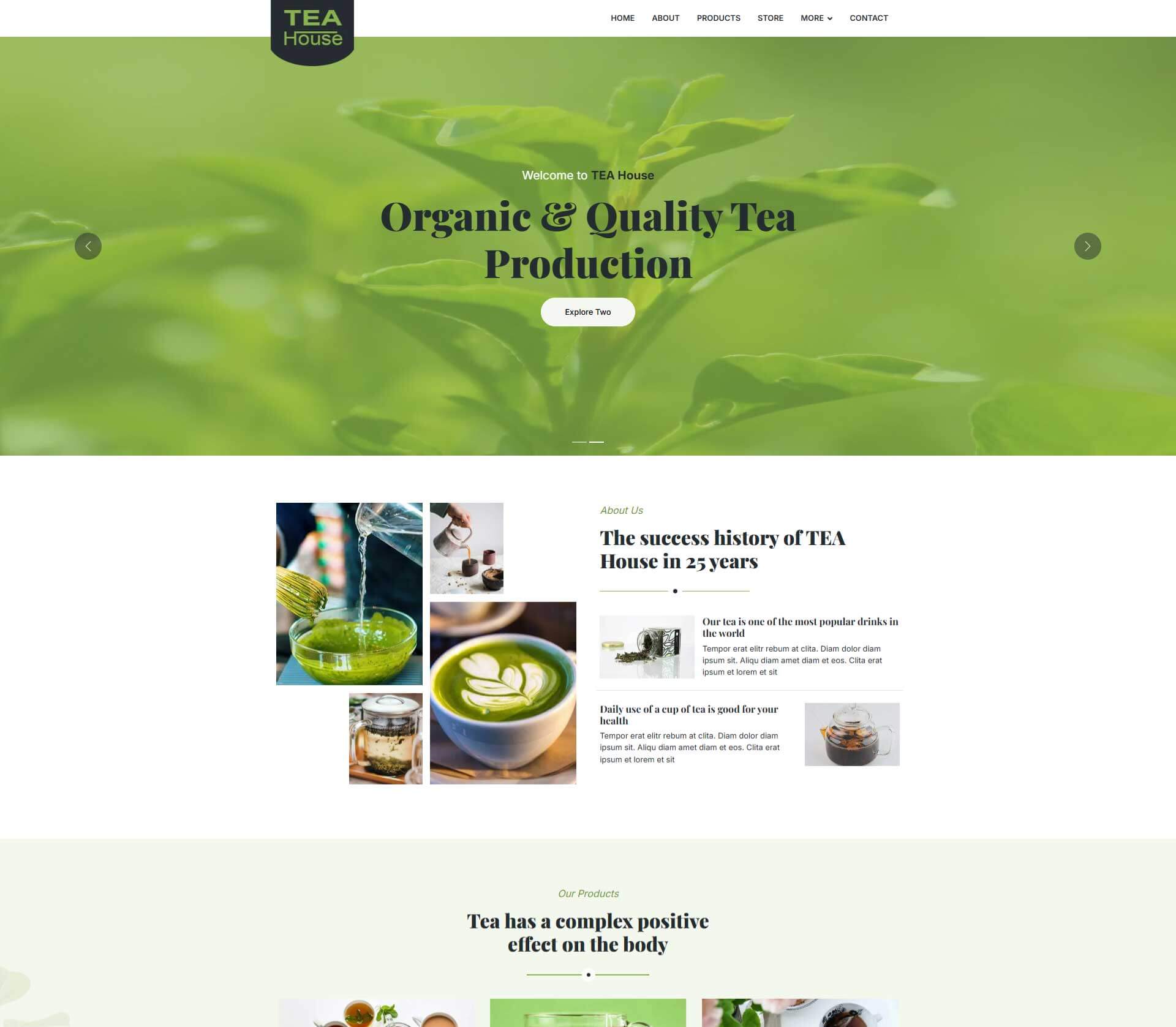 Teahouse Next js Project